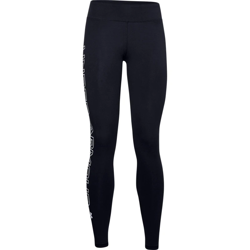 Image of Under Armour Favourite Wordmark Womens Leggings - Black 8