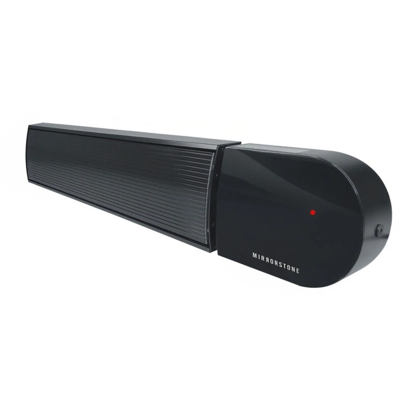 Image of Mirrorstone 1.2kW Ionis Infrared Bar Heater - Finish - Black ION-12SDB
