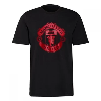Image of adidas Manchester United T-Shirt Mens - Black
