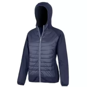 image of Spiro Womens/Ladies Zero Gravity Showerproof Jacket (M) (Navy)