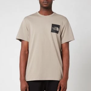 Image of The North Face Mens Fine Short Sleeve T-Shirt - Mineral Grey - L