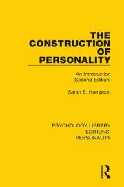 Image of The Construction of Personality An Introduction (Second Edition)