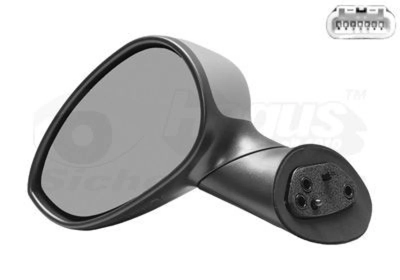 Image of VAN WEZEL Wing mirror VAN WEZEL 1604815