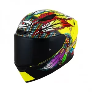 Image of Suomy Track 1 Chieftain Multi Yellow print M