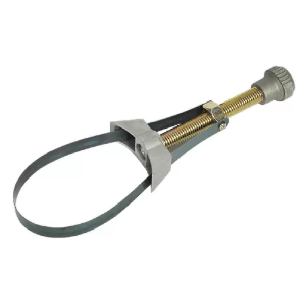 Image of Genuine SEALEY AK644 Oil Filter Wrench Band Type 65-105mm Capacity