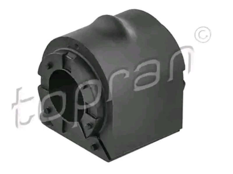 Image of TOPRAN 305 019 Stabilizer Bushes Front Axle Right, Rubber Mount Anti-roll Bar Bush Kit (1334)