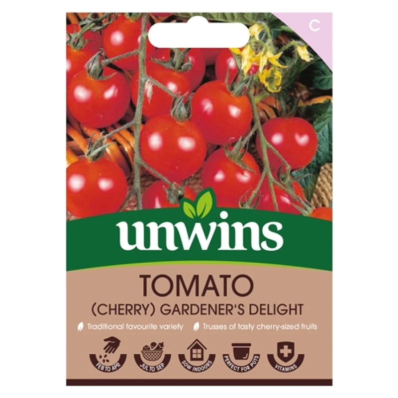 Image of Unwins Tomato (Cherry) Gardener's Delight