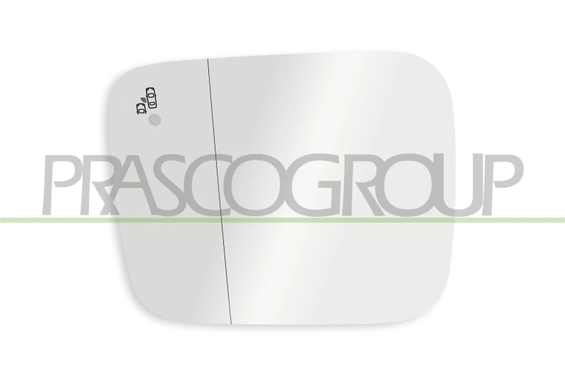 Image of PRASCO Wing mirror glass PRASCO JE1007534