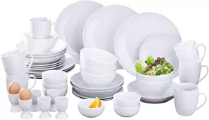 Image of Waterside 42 Piece Simply White Square Dinner Set
