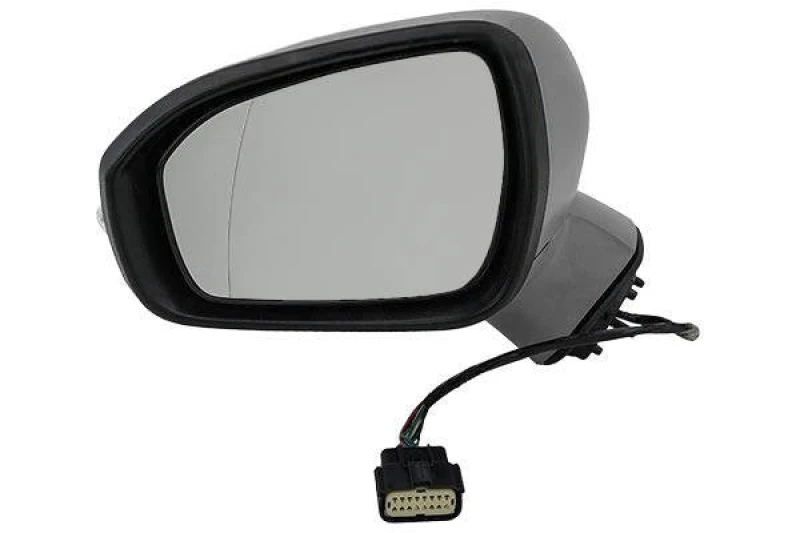 Image of JOHNS 32 20 37-22 Wing mirror Left, Electronically foldable, primed Outside Mirror (50)