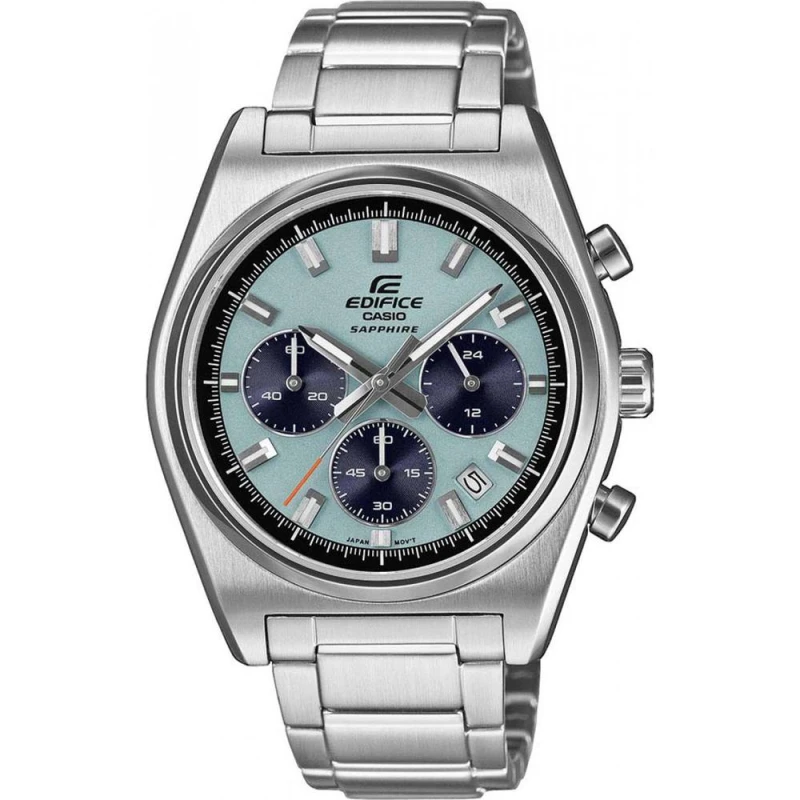 Image of Casio Mens EFB-730D-2BVUEF Edifice 47mm Quartz Watch in Silver Silver Male One Size