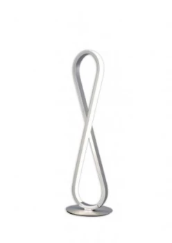 Image of Table Lamp 18W LED 3000K, 1550lm, Polished Chrome, Frosted Acrylic