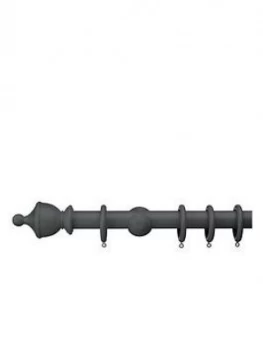 Image of Tranquillity 28 Mm Urn Finial Wooden Curtain Pole