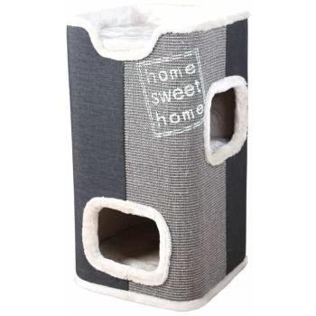 image of Cat Tower Jorge 78cm Grey 44957 - Grey - Trixie