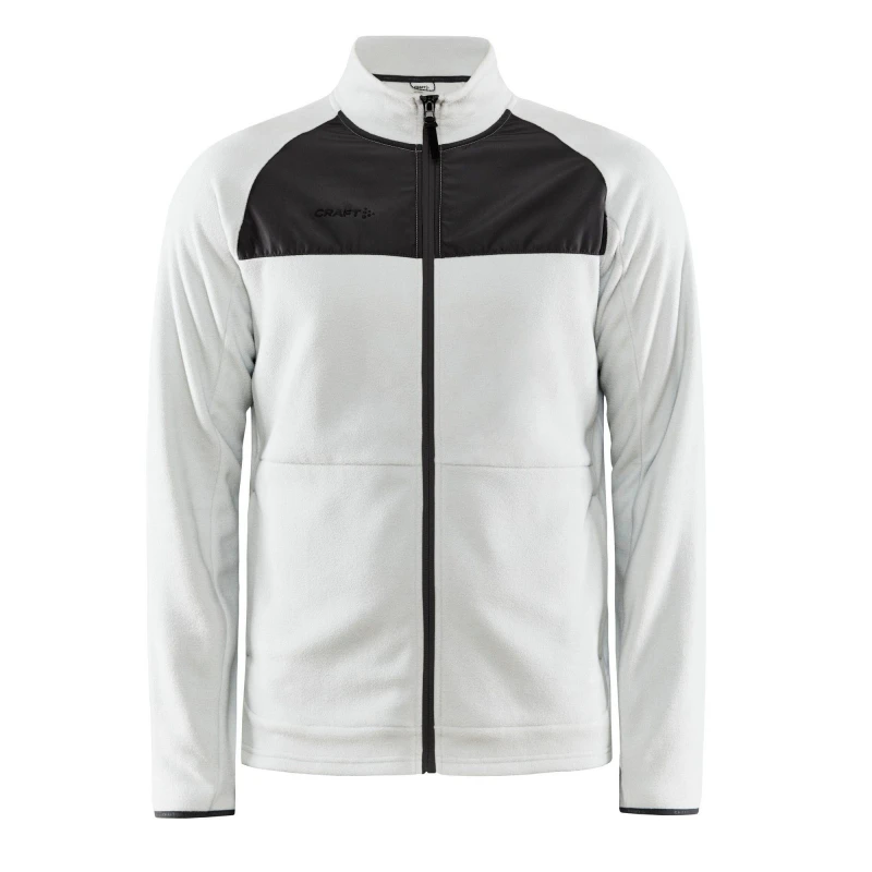 Image of Craft CRAFT Men ADV Explore Fleece Midlayer in Light Grey Size: Small Light Grey S Male 5063377068382