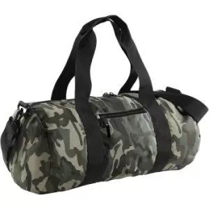 Camouflage Barrel / Duffle Bag (20 Litres) (Pack of 2) (One Size) (Jungle Camo) - Bagbase