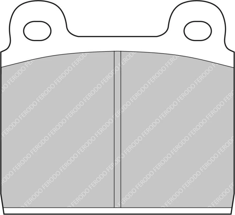 Image of FERODO RACING Brake pad set FERODO RACING FCP11H