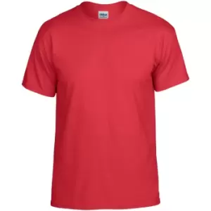 Image of Gildan DryBlend Adult Unisex Short Sleeve T-Shirt (2XL) (Red)