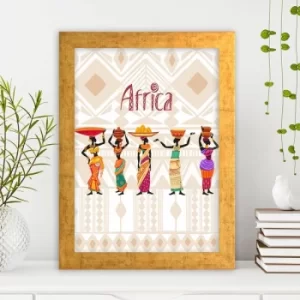 Image of AC31156188445 Multicolor Decorative Framed MDF Painting