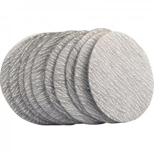 Image of Draper Aluminium Oxide Sanding Disc 50mm 320g Pack of 10