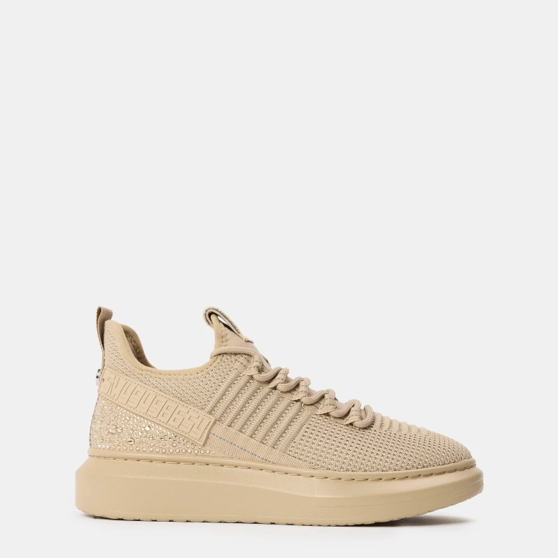 Image of Steve Madden Womens Glorya Low-Top Trainers Blush female 3 (36)