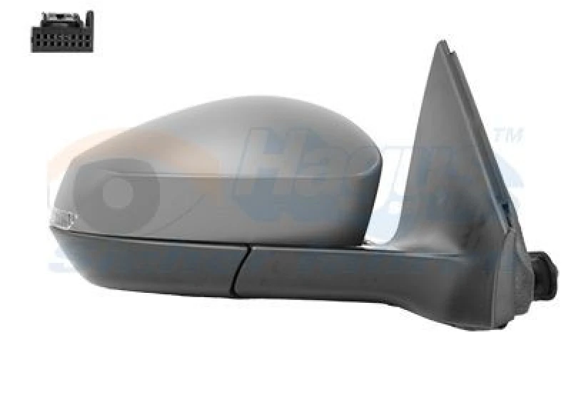 Image of VAN WEZEL Wing mirror VAN WEZEL 7633808
