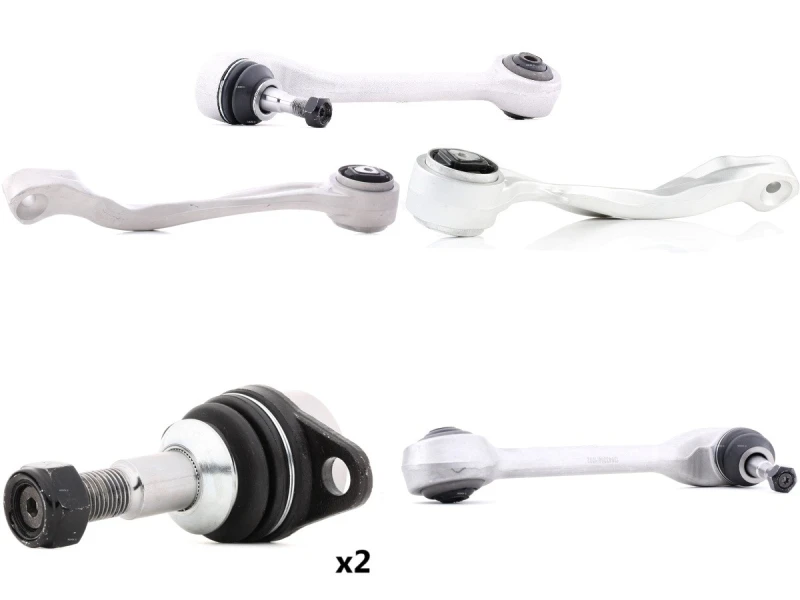 Image of RIDEX 772S1260 Control arm repair kit Front axle both sides, Control Arm Aluminium Suspension Kit (772)
