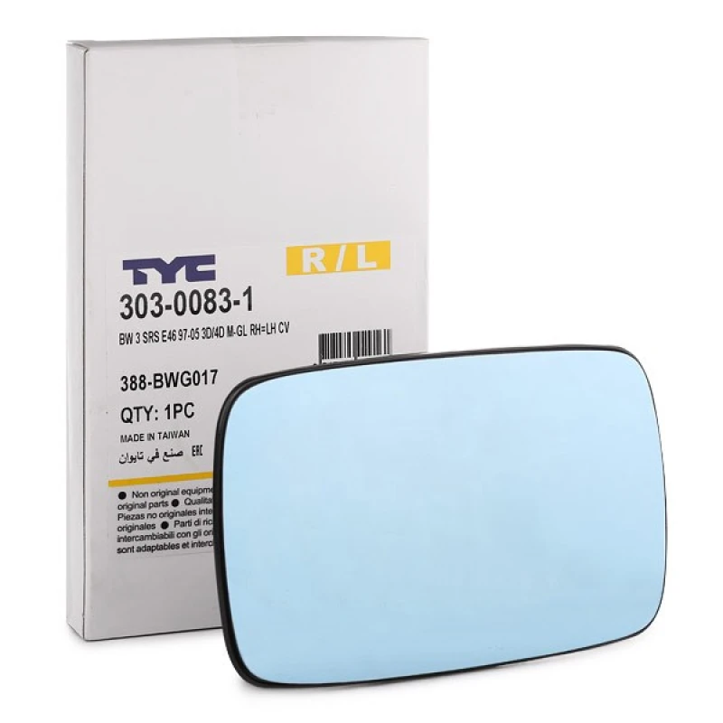 Image of TYC 303-0083-1 Wing Mirror Glass both sides Mirror Glass,outside mirror (1914)