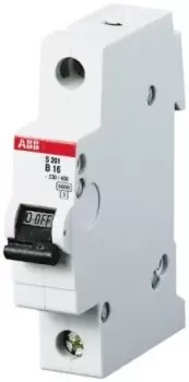 Abb S202-B20 Circuit Breaker, Thermal Mag, 2 Pole - main image