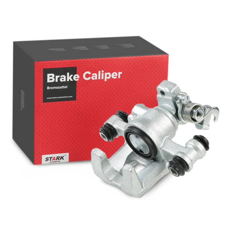 Image of STARK SKBC-0460452 Brake caliper Rear Axle, without holder Cast Iron Brake Caliper (78)