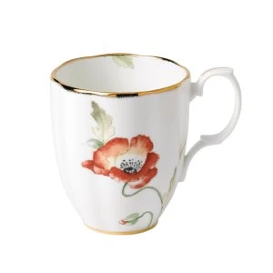 image of Royal Albert 100 years 1970 poppy mug