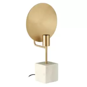 Image of Olivia's Lamp With White Marble Base