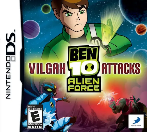 Ben 10 Alien Force Vilgax Attacks Nintendo DS Game