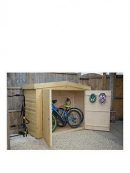 Image of Forest Shiplap Apex Large Outdoor Store - Pressure Treated