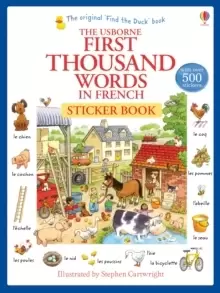 Image of First Thousand Words in French Sticker Book