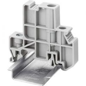 Image of Phoenix Contact 1201413 EUK 1 End Holder For G Or Top hat Rail Compatible with details End supprt for twothree leve