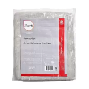 Image of Harris Seriously Good 7.3m x 0.9m Staircase Cotton Dust Sheet
