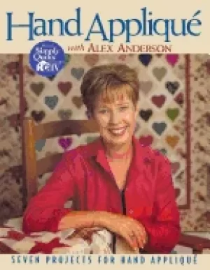 Image of hand applique with alex anderson