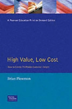 Image of High Value Low Cost by Sharon A. Plowman Book