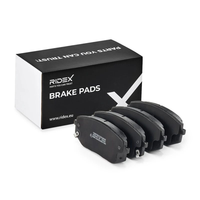 Image of RIDEX Brake pad set RIDEX 402B2171