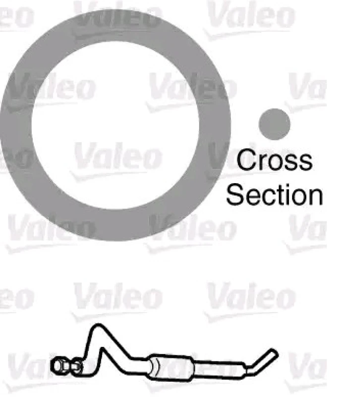 Image of VALEO 509170 Gaskets Seal,coolant pipe (547)