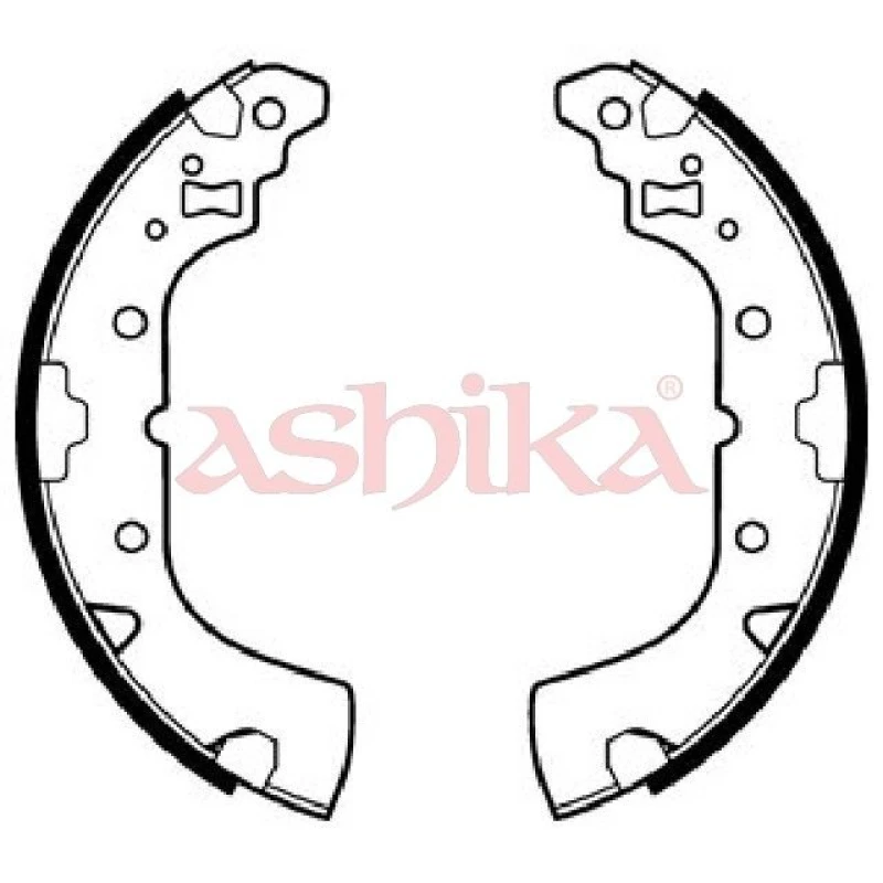 Image of ASHIKA Brake Shoe Set ASHIKA 55-05-523