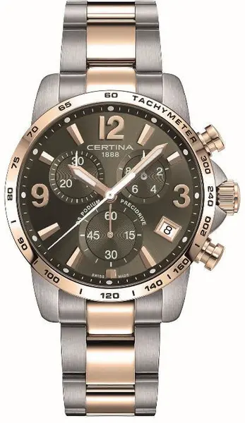 Image of Certina Watch DS Podium Chrono - Grey CRT-410