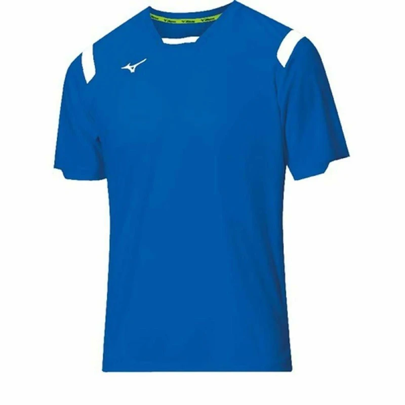 Image of Mizuno Mens Short-Sleeve Performance Gym Top Royal male Medium