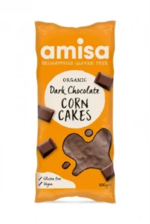 image of Amisa Dark Chocolate Corn Cakes 100g