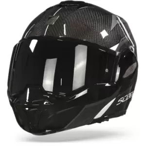 Image of Scorpion Exo-Tech Carbon Top Black-White 2XL
