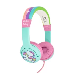 image of OTL Rainbow Kitty HK0760 Childrens Headphones