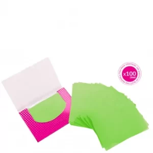 Image of brushworks Tea Tree Blotting Papers (100 Sheets)