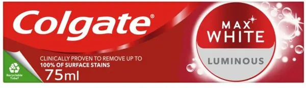 Image of Colgate Max White Luminous Whitening Toothpaste 75ml