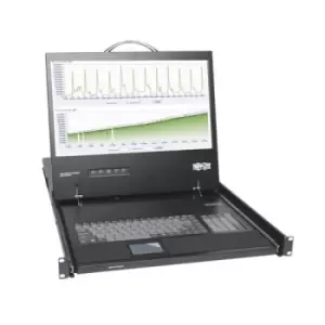 Image of Tripp Lite B021-000-17 1U Rack-Mount Console with 17-in. LCD